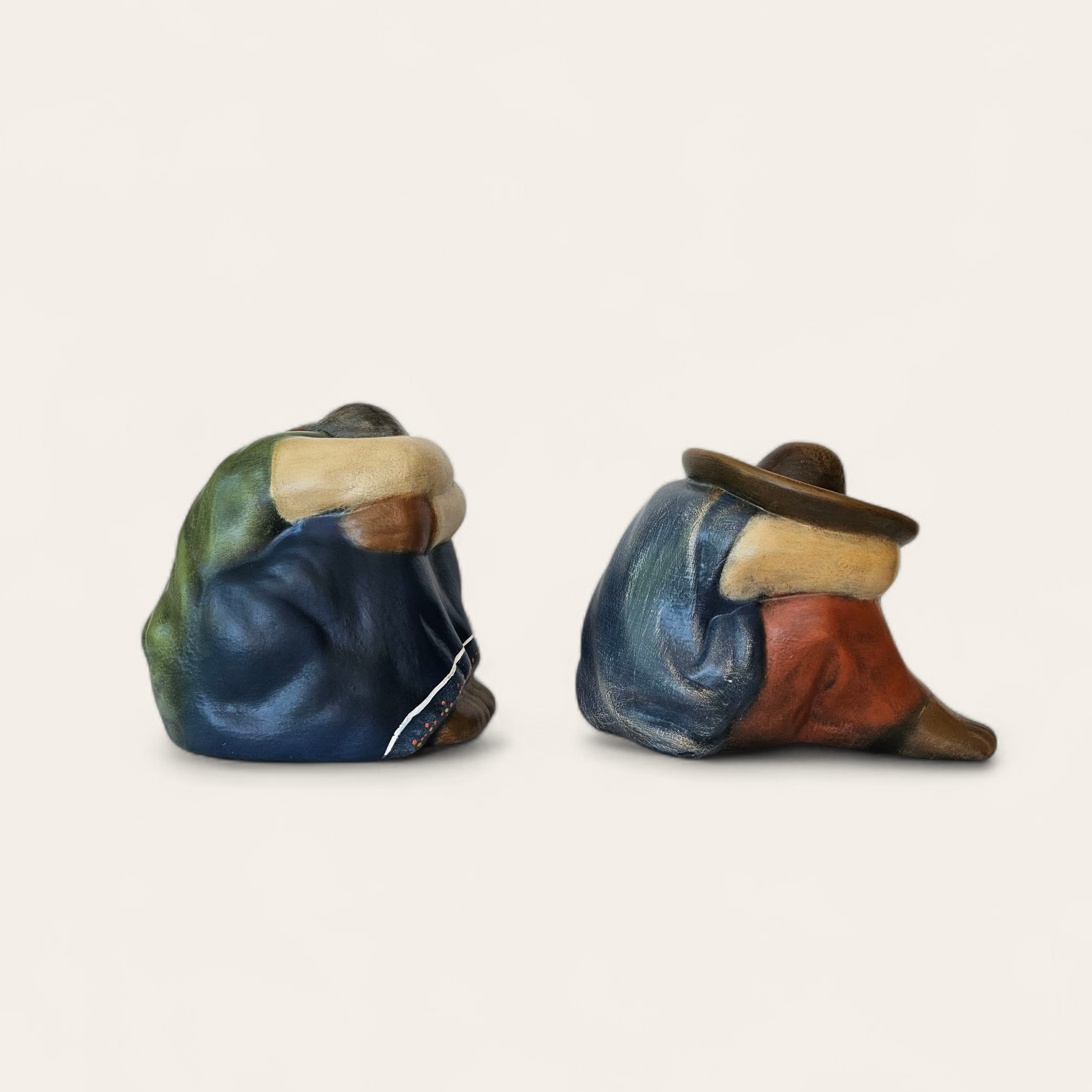 Kit DIY – Pareja de Figuras Indígenas Artesanales