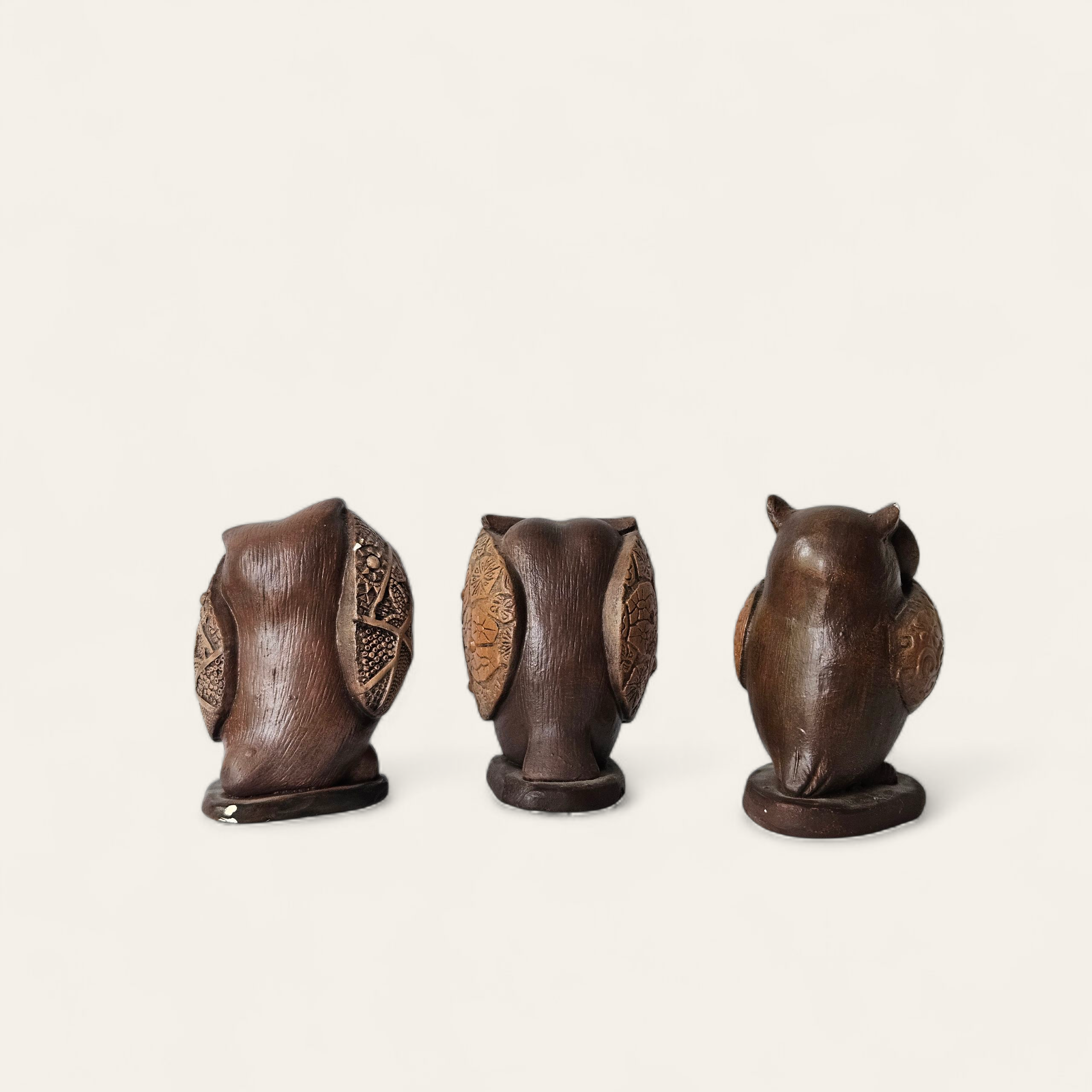 Kit DIY – Figuras Artesanales de Búhos