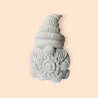 Figura de Yeso sin Pintar – Gnomo con Girasol