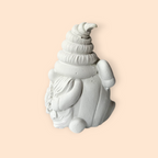 Figura de Yeso sin Pintar – Gnomo con Girasol