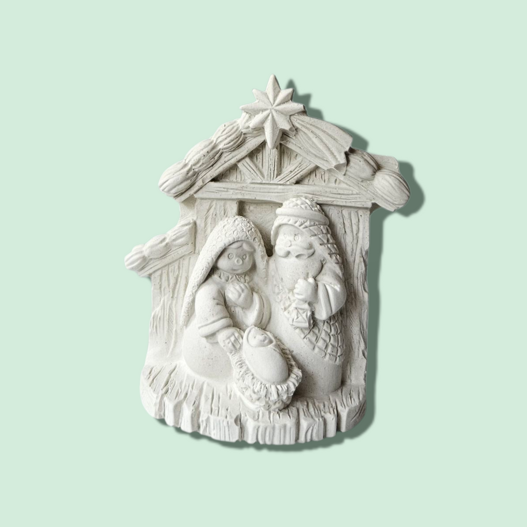 Figura de Yeso sin Pintar – Nacimiento Clásico 🎄✨