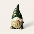 Gnomo de Trébol | Figura artesanal pintada a mano