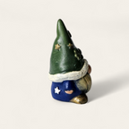 Gnomo de Trébol | Figura artesanal pintada a mano