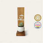 Portamacetero artesanal de madera | Hecho a mano en Ecuador - 001