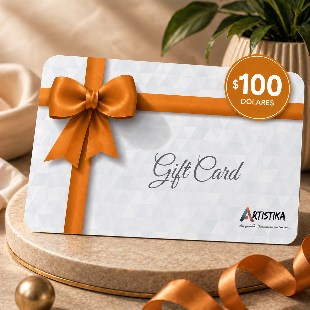 Tarjeta regalo Artístika