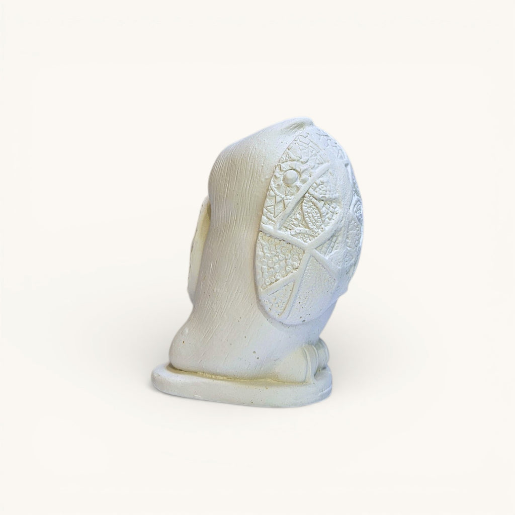 Búho Relieve en Yeso para Pintar