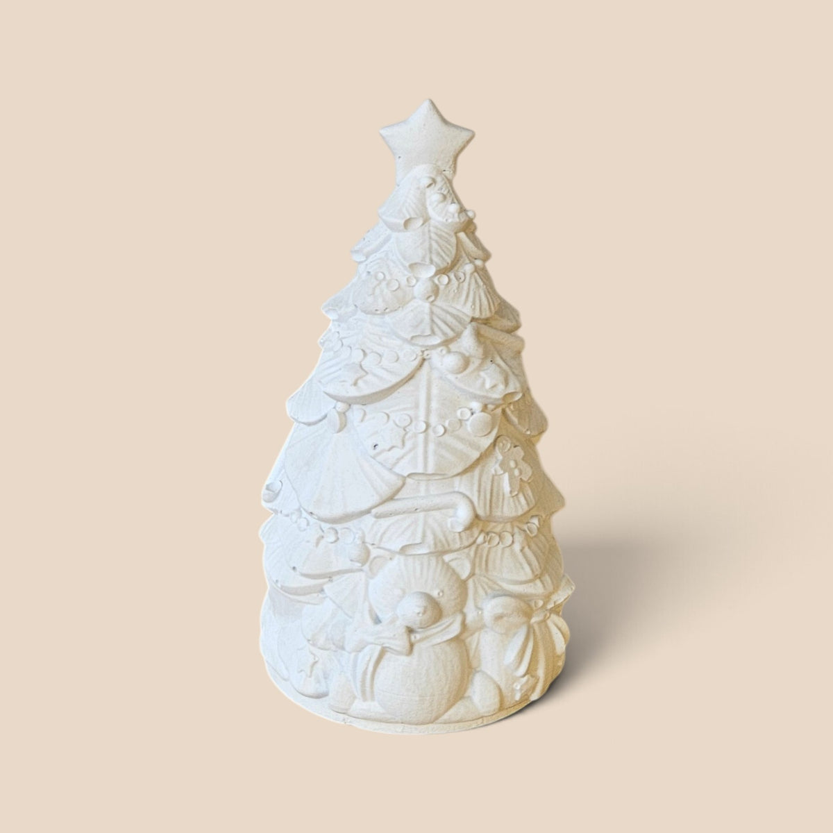 Árbol de Navidad en Yeso