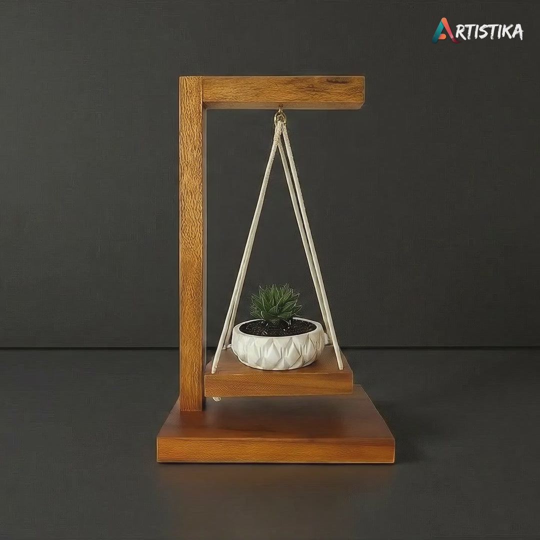 Portamacetero artesanal de madera | Hecho a mano en Ecuador - 002