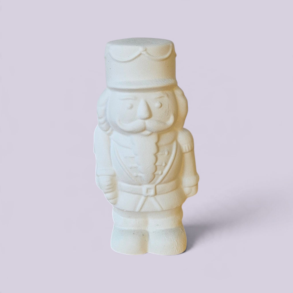 Soldado Cascanueces Navideño en Yeso
