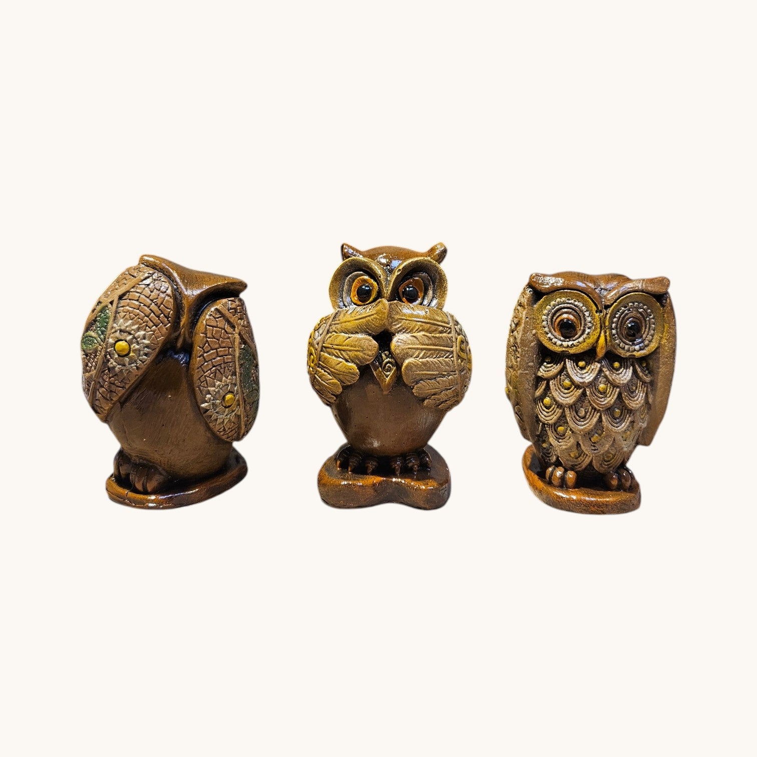 Kit DIY – Figuras Artesanales de Búhos | Crea, pinta y decora a tu estilo