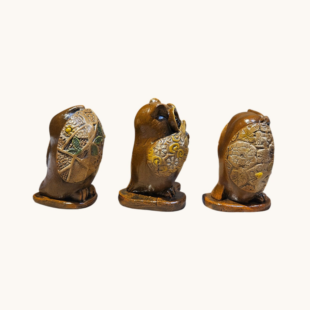 Kit DIY – Figuras Artesanales de Búhos | Crea, pinta y decora a tu estilo