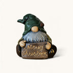 Gnomo Navideño con Letrero Merry Christmas – Pintado a Mano