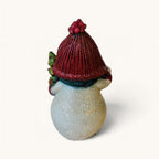 Muñeco de Nieve Navideño con Árbol – Pintado a Mano | Artistika